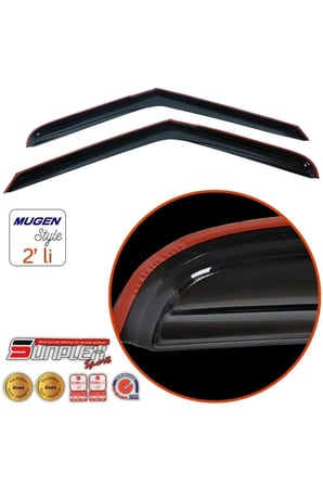 SUNPLEX Sp-s-48 Mercedes Vito 2004-2020 Sport Style Cam Rüzgarlığı 2 Li