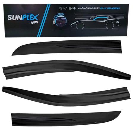 Sunplex İsuzu D-Max 2018-2024 Cam Rüzgarlığı 4 lü SP-S-130