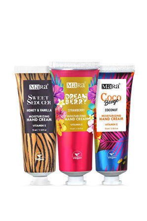 Nemlendirici El Kremi 3'lü Set