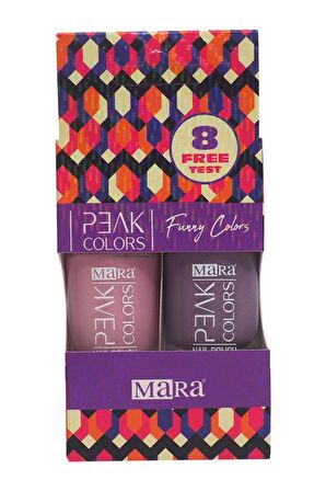 Mara Peak Colors Funny Colors Oje - İkili Kutu (002 - 007)