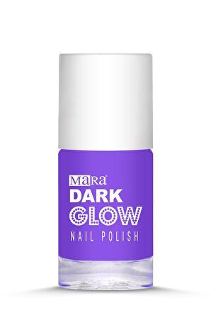 Mara Dark Glow Karanlıkta Parlayan Oje Purple