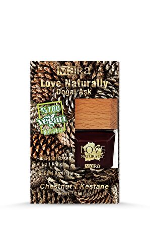 Mara Love Naturally Doğal Vegan Oje 15ml Kestane