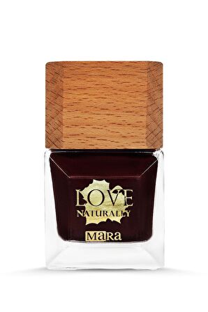 Mara Love Naturally Doğal Vegan Oje 15ml Kestane