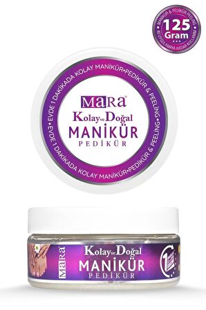 Kolay ve Doğal Manikür Pedikür Peeling 125 gr