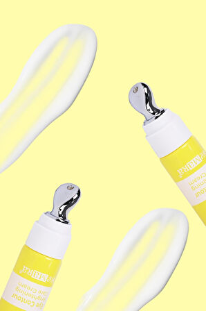  WEMARA VİTAMİN C & BRİGHTENİNG (SARI) MASAJ BAŞLIKLI GÖZ KREMİ 18 ML		