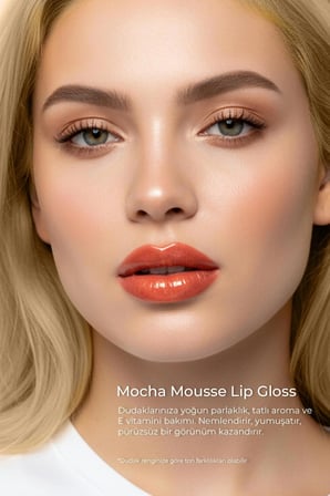 Mara Mocha Mousse Lip Gloss Dudak Parlatıcısı Kahverengi