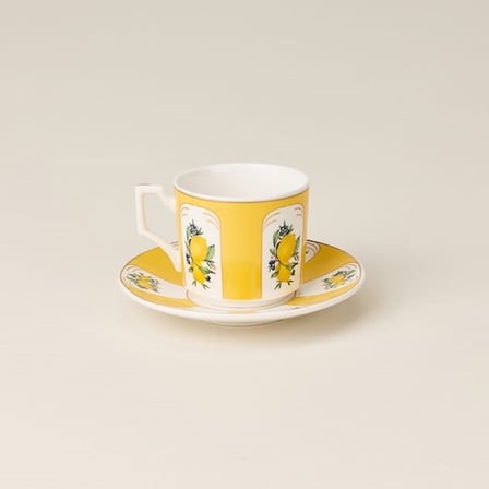 Balsa Bella Limone 4 Parça 2 Kişilik Kahve Fincan Takımı - Renkli - 100 ml