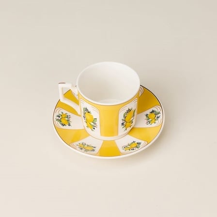 Balsa Bella Limone 4 Parça 2 Kişilik Kahve Fincan Takımı - Renkli - 100 ml