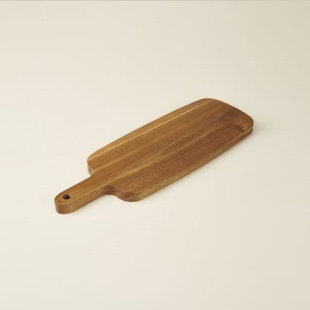 Balsa Akasya Sunum Tahtası - Açık Kahverengi - 45x15 cm