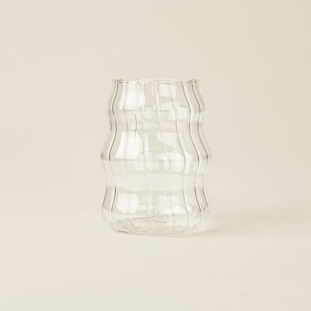 Balsa Kanyon Borosilikat Cam Bardak - Şeffaf - 450 ml