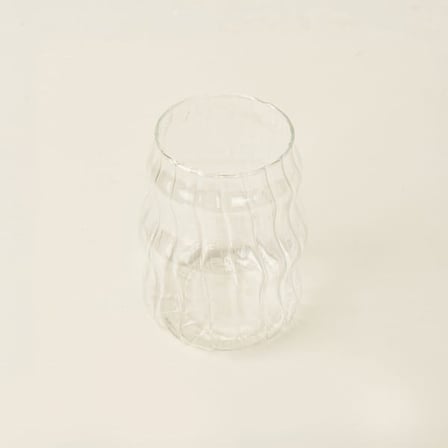 Balsa Kanyon Borosilikat Cam Bardak - Şeffaf - 450 ml