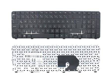 Hp Pavilion Dv7-6000 dv7t-6000 dv7-6b00, dv7-6c00 Klavye Siyah TR 634016-001, 634016-141