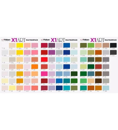 Polisan X1 Art Hobi Boyası 0013-1 Vernikli Pudra Pembe  120 Ml