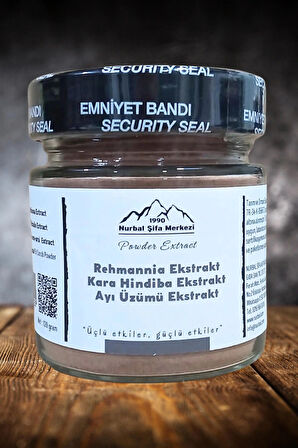 Rehmannia, Kara Hindiba, Ayı Üzümü Ekstrakt 120 Gr Bbrk