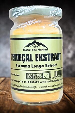 Zerdeçal Ekstrak 50 gr 20%