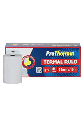 Al 56 Mm X 16 Mt Termal Rulo 10 Lu Paket