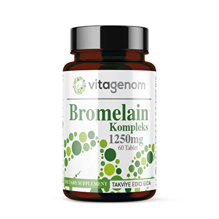 BROMELAİN KOMPLEKS 1250 MG 60 TABLET