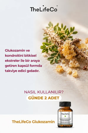 TheLifeCo Glukozamin 60 Kapsül
