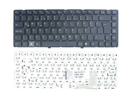 Sony Vaio VGN-NW VGNNW PCG-7171M PCG-7181M Notebook Klavyesi - Siyah - TR