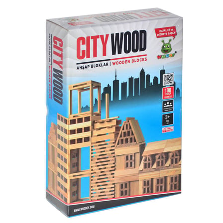 KR101 Woodoy City Wood Ahşap Bloklar