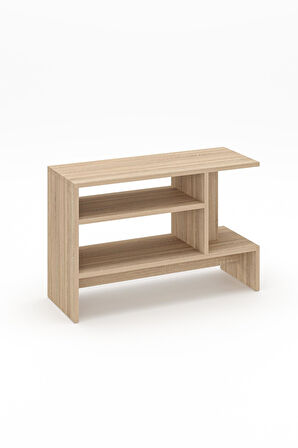 Sümela Raflı Yan Sehpa - Gazetelik, Dergilik, Kitaplık