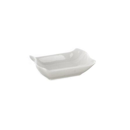 Ultraform Porselen Kıvrımlı Sosluk Std 10X7Cm