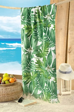 Maxstyle Hawai Kadife Plaj Havlusu 70x160 Cm