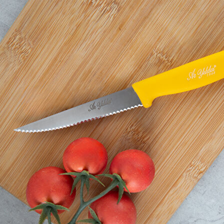Aryıldız Basic Sebze Bıçağı 11 Cm Sarı