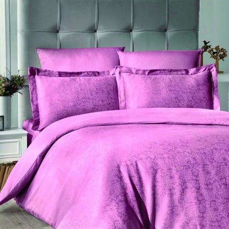 Maxstyle Jakarlı Saten Reyka Terra Double Nevresim Takımı