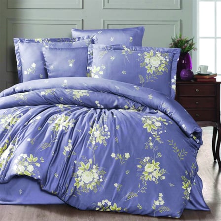 Maxstyle Lyocell İpek Violet Double Nevresim Takımı