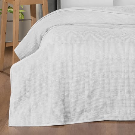Maxstyle Çift Kişilik %100 Pamuk Pike Vanilya 200x220 cm