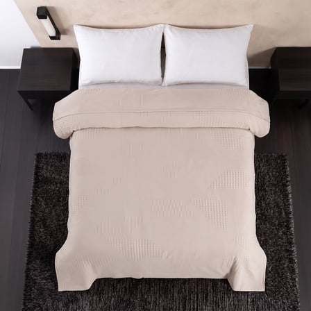 Maxstyle Spring %100 Pamuk Tek Kişilik Pike Krem 180x230 cm