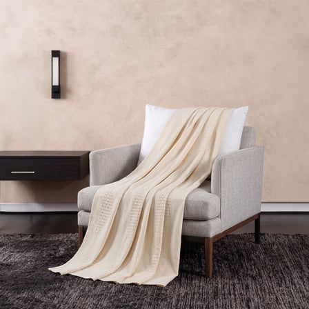 Maxstyle Spring %100 Pamuk Tek Kişilik Pike Bej 180x230 cm