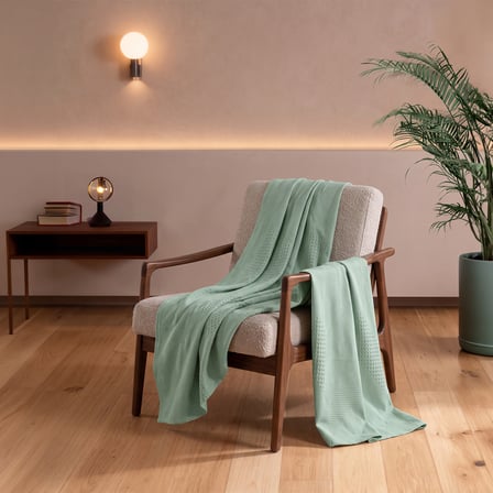 Maxstyle Spring %100 Pamuk Tek Kişilik Pike Çağla 180x230 cm