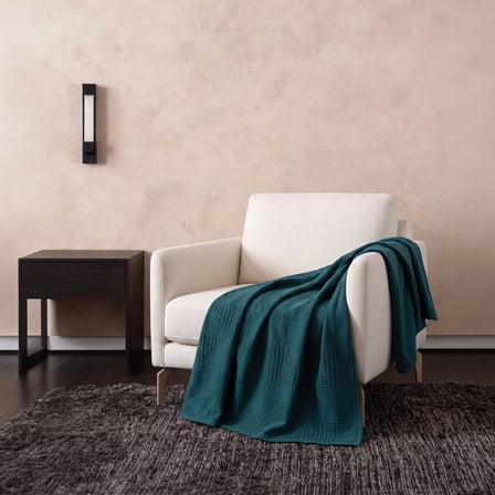 Maxstyle Spring %100 Pamuk Tek Kişilik Pike Petrol 180x230 cm