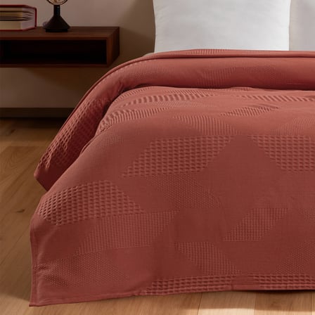 Maxstyle Spring %100 Pamuk Çift Kişilik Pike Terra 220x230 cm