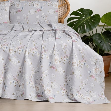 Aryıldız Home Helen %100 Pamuk Çift Kişilik Pike 200X220 cm