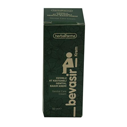 Herbalfarma Bevasir Ozonlu At Kestaneli Genital Bakım Kremi 50 ML