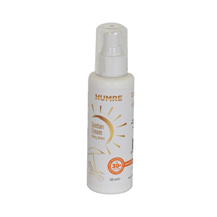 Humre Güneş Kremi SPF 30+ UVA+UVB Suntan Cream 125 ML