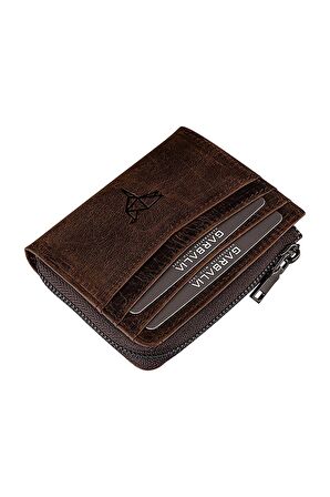 Unisex Crazy Kahverengi Para Portföy Fıgo