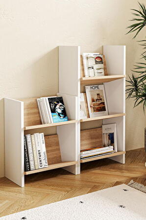 Derga 2 Raflı Kitaplık