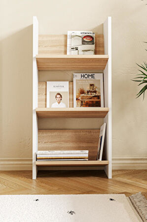 Derga 3 Raflı Kitaplık