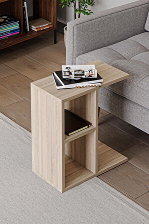 Bafa C Sehpa Servis Sehpası Yan Sehpa Zigon Sehpa Koltuk Sehpası