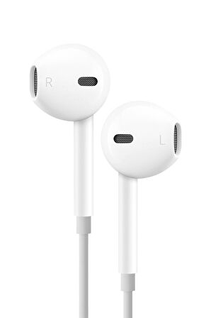 İPhone 3.5 mm Jack Girişli Mikrofonlu Kablolu Kulaklık Tüm Cihazlara Uyumlu Stereo EarVox