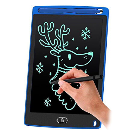 Powermaster 8.5 İnç Dijital Kalemli Lcd Çizim Yazı Tahtası Grafik Not Yazma Eğitim Tableti