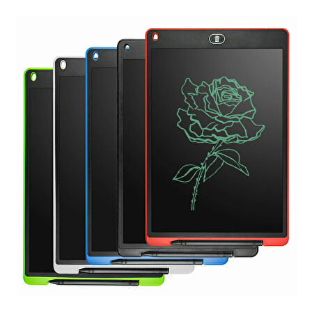 Powermaster 8.5 İnç Dijital Kalemli Lcd Çizim Yazı Tahtası Grafik Not Yazma Eğitim Tableti