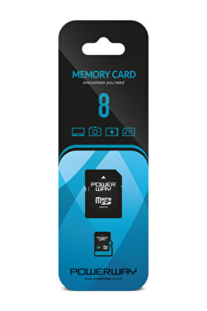 8 GB Micro SD Hafıza Kartı Adaptör Dahil