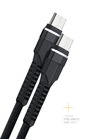 CC36 3.1A PD20W Type-C to Type-C Hızlı Şarj Yeni Nesil Araç Şarj Aleti Çakmaklık