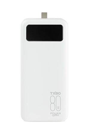 Powerway TX80 80000 mAh Hızlı Şarj Powerbank