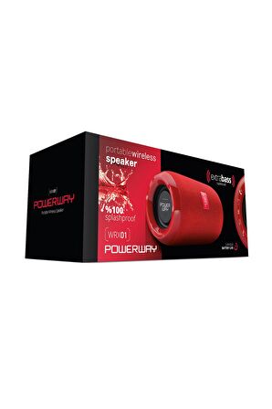 Wrx01 90 Db Sd Kart Aux Usb Girişli Siyah Kablosuz Bluetooth Speaker Hoparlör Ses Bombası Fm Radyo